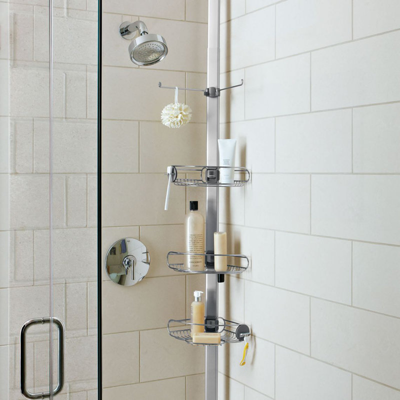 tension shower caddy